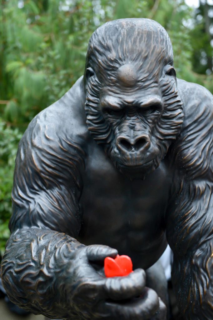 Ivan gorilla sculpture